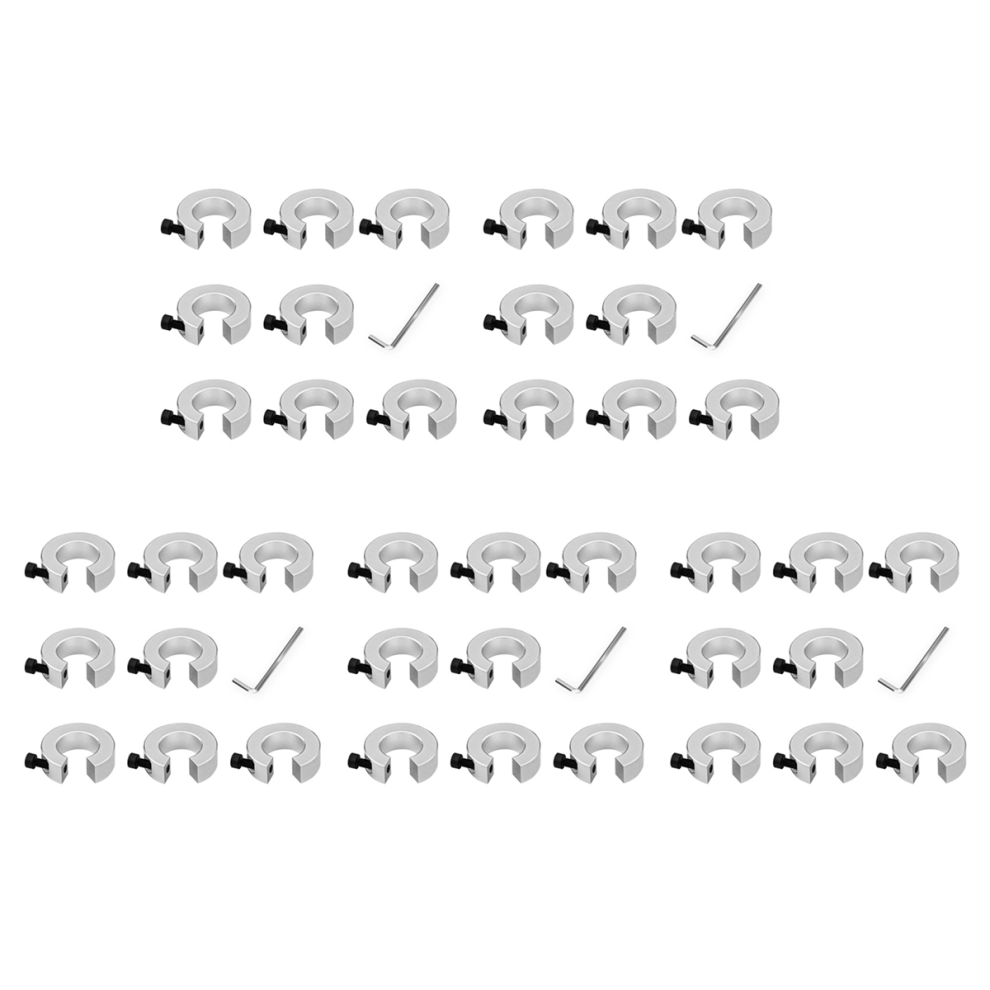 8Pcs Sbr20 Linear Rail Stop Collars Aluminum Alloy 4711565531279