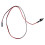 2 Pack 2 Pin SW PC Power Cable on/off Push Button 45cm 4