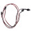 2 Pack 2 Pin SW PC Power Cable on/off Push Button 45cm 1
