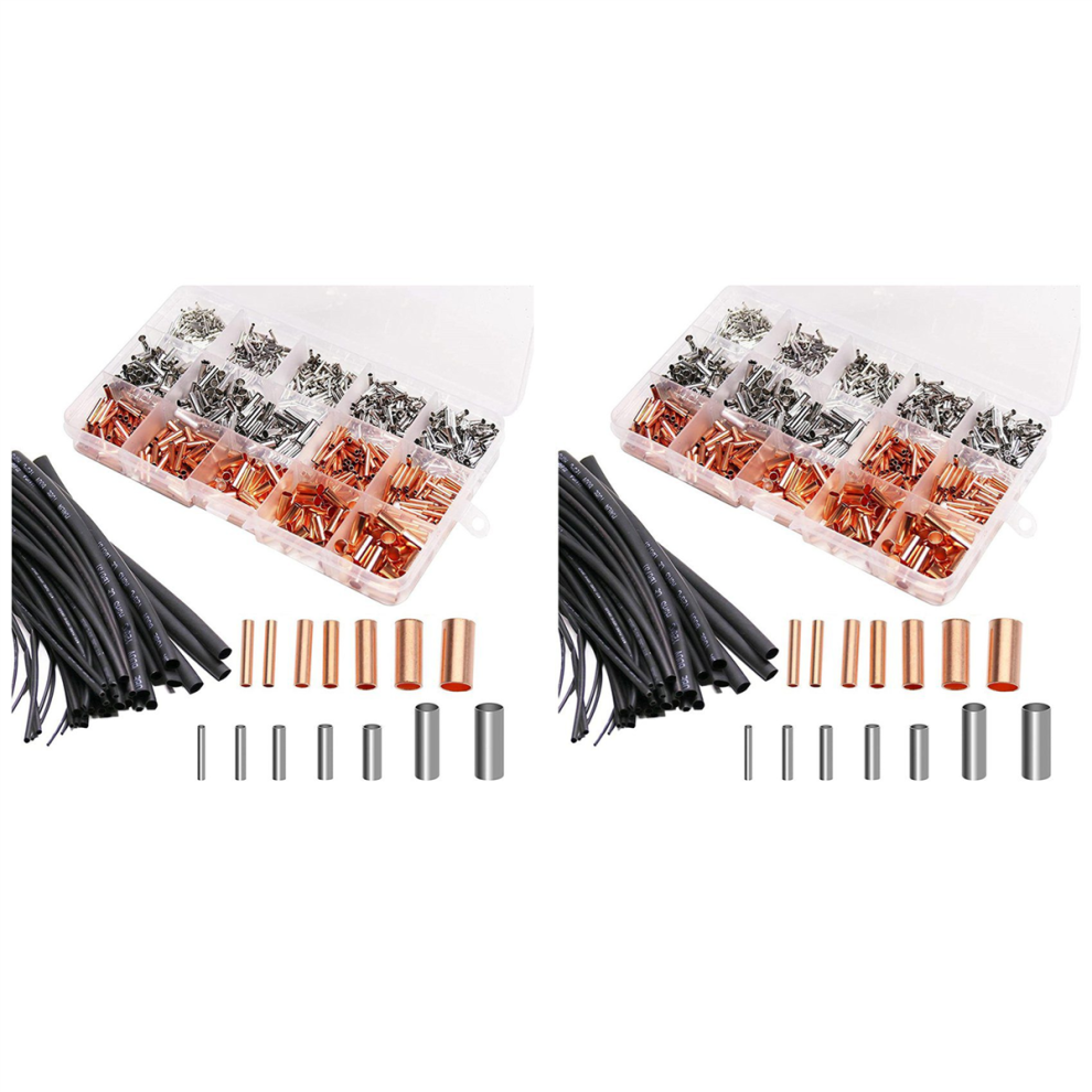 Tinned Copper Crimp Connector Electrical Cable Pin Cord Terminal Kit 4711565531507
