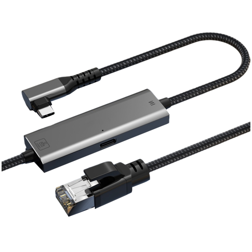 2500Mbps Ethernet Gigabit Adapter Type-C To Rj45 Network Card C 4711565555589