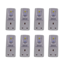 13A Gfci Leakage Protection Plug Cutout Switch- Uk Plug