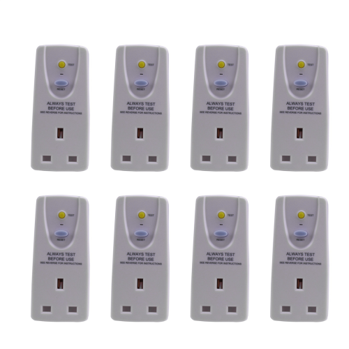 13A Gfci Leakage Protection Plug Cutout Switch- Uk Plug
