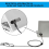 5Pc Laptop Lock Hole Anti-Theft Lock Hole for Tablets Lock Base Parts 5