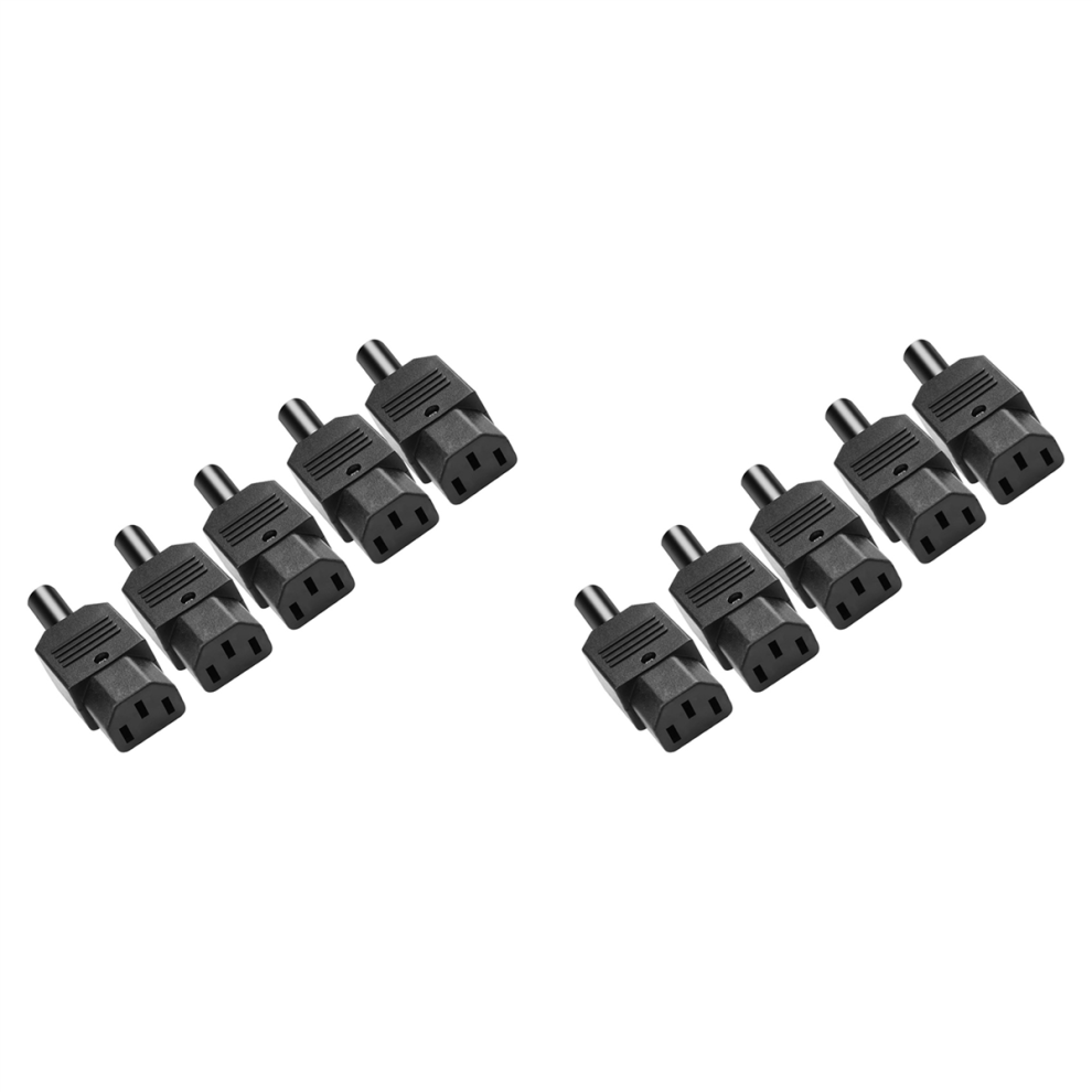 5Pcs Iec C13 Power Plug Connector C13 Female Plug Power Adapter 4711565558429