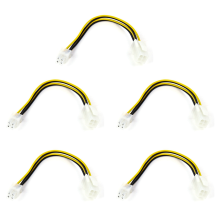 1PCS 20cm Male to Female PC CPU Power Extension Cable for Motherboard