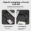 TypeC+USB 3.0 to Hard Drive Adapter Cable Hard Disk Driver 4