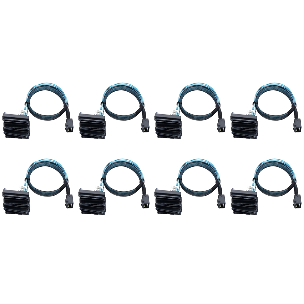 Sas Sff-8643 To 4X29pin Sff-8482 Hard Disk Server Cable 3.33Tf/1M 4711565538360