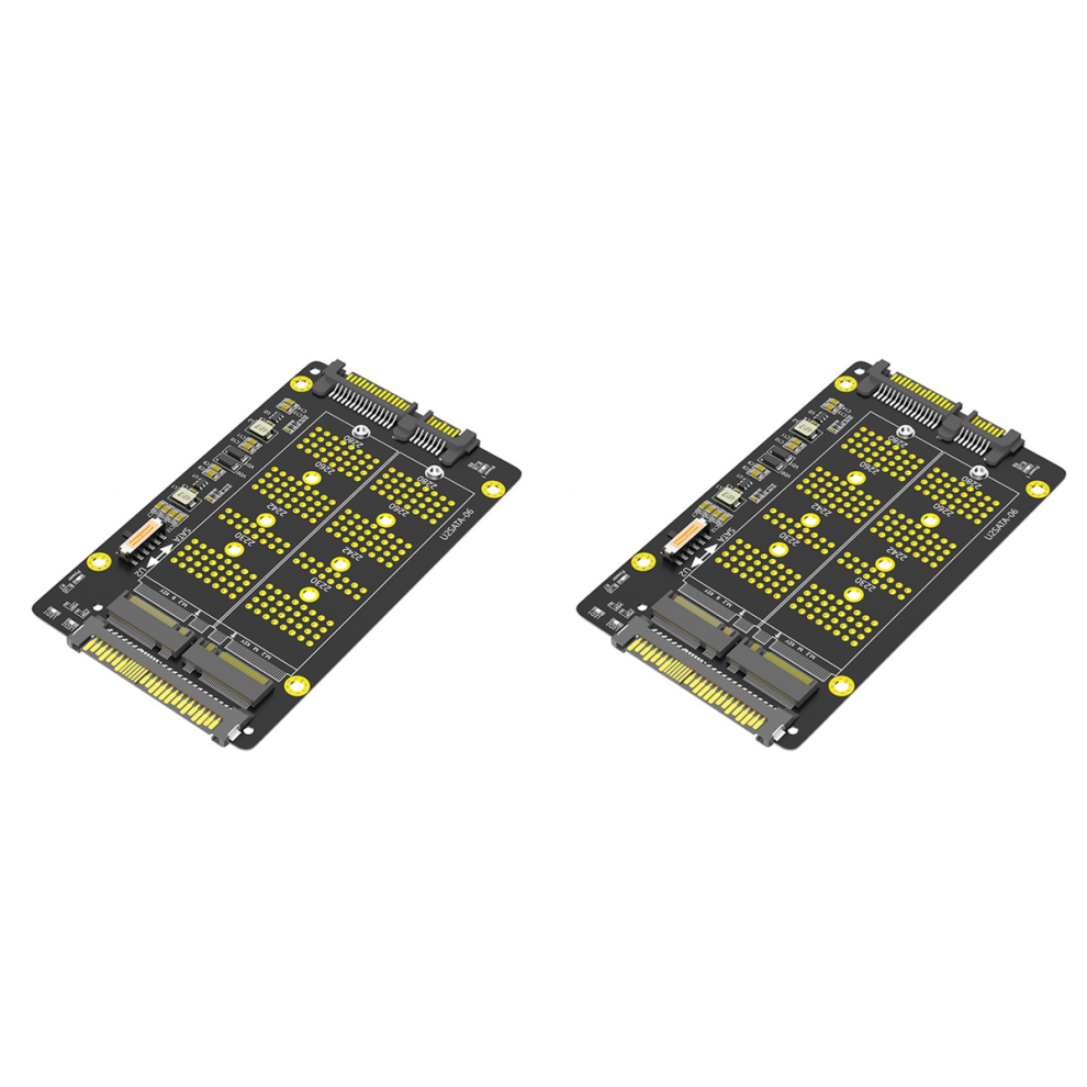 Nvme Pci-E Ssd To U.2 Sff-8639 & M.2( Ngff) Sata Ssd To Sata Adapter 4711565537110