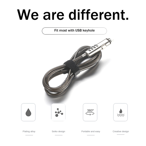 USB Password Lock Computer Lock Password Protection Anti-Theft Lock 2