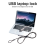 USB Password Lock Computer Lock Password Protection Anti-Theft Lock 2