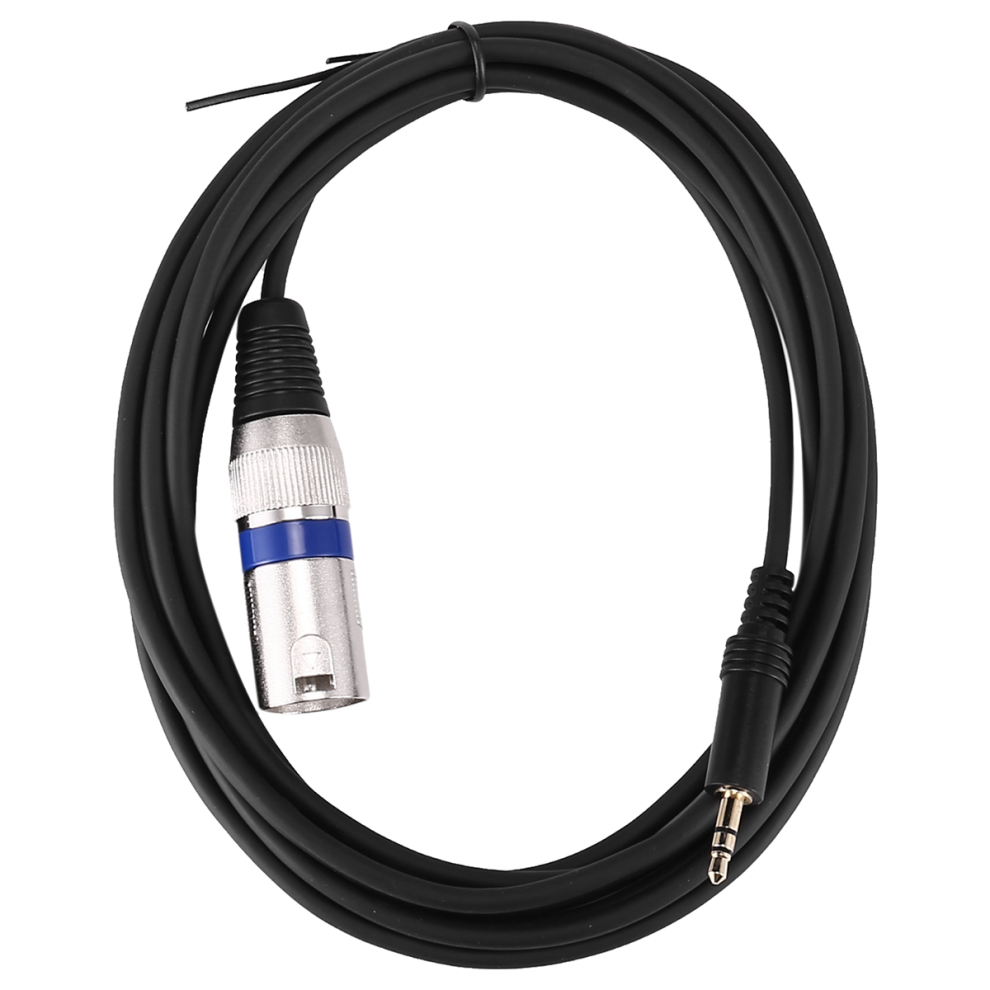 3 Meters 3.5Mm Stereo Jack Plug To 3 Pin Xlr Male Cable Microphone Audio 4711565541711