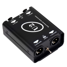 New U2 Audio Isolator 3.5 to XLR Dual Channel Current Sound Isolator