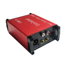 XLR Audio Isolator 6.35mm Common Ground Filter Noise Reduction