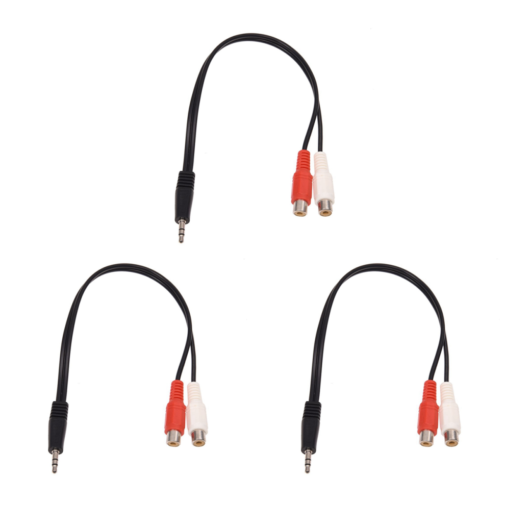 3.5Mm Stereo Adapter Headphone Jack To 2 Jack Adapter Cable 4711565541841