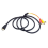 1080P -Compatible Male AV Cable W/SCART To 3 Phono Adapter 7