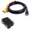 1080P -Compatible Male AV Cable W/SCART To 3 Phono Adapter 3