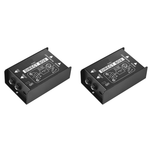 Passive Direct Box Single Channel Passive DI-Box Direct Injection Box