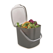 Snips cestino per il compost di rifiuti alimentari con coperchio e manico del cestino del compost 3L per cestino da cucina rifiuti alimentari per imp