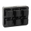 Mechanical Gaming Keyboard 6-Key DIY Red Switch RGB Black USB Wired 1