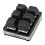 Mechanical Gaming Keyboard 6-Key DIY Red Switch RGB Black USB Wired 16