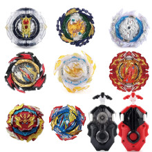 MUSTYBELT Bey Battling Gyro Launcher and Spinning Tops Set - Combat Game with 8 Burst Tops 2 Launchers and Grip for Ages 6 to 12+