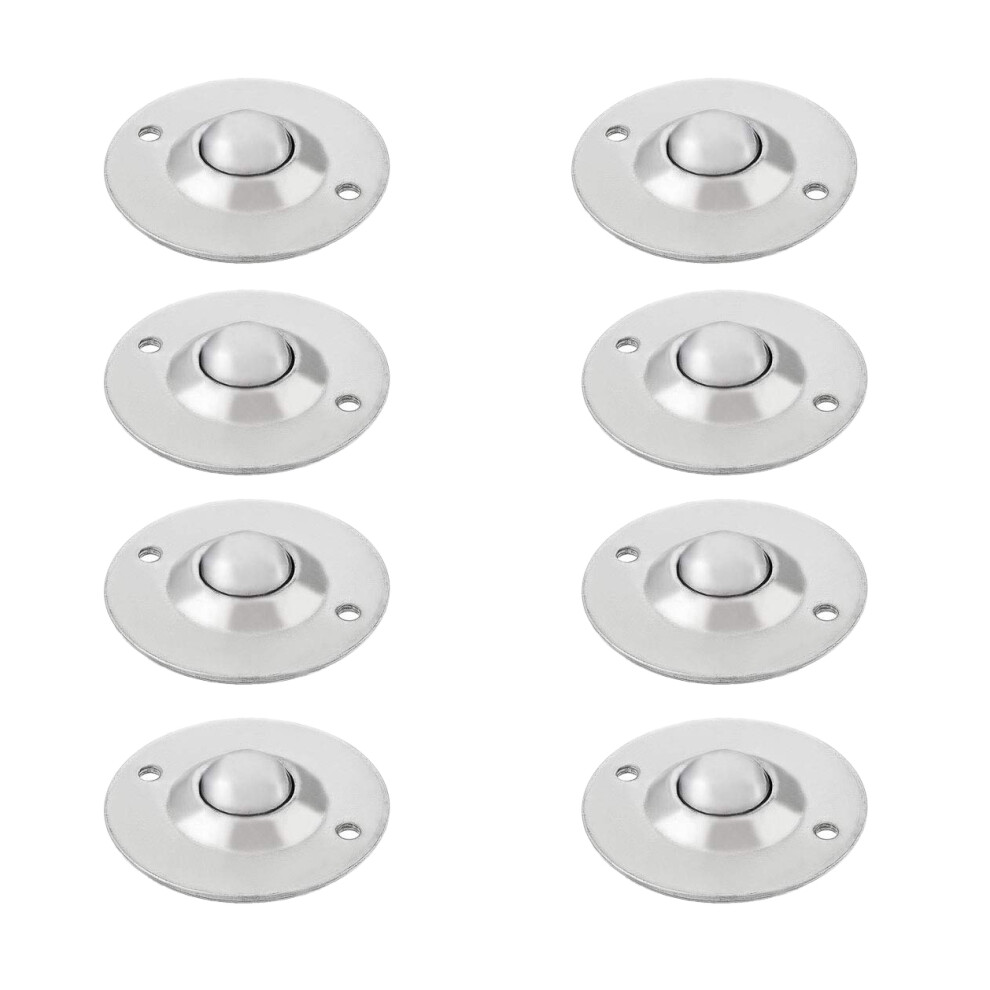 8Pcs -16B 5/8-Inch Bearing Steel Roller Ball Conveyor Transfer Unit 4712844925277
