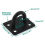 Pad Eye Plate U Hooks Heavy Duty Wall Mount Ring Hooks 3