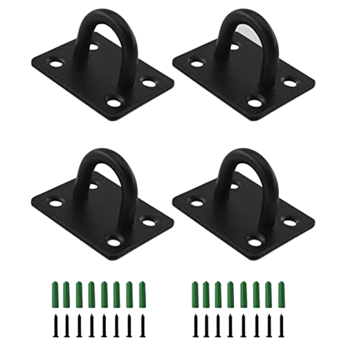 Pad Eye Plate U Hooks Heavy Duty Wall Mount Ring Hooks