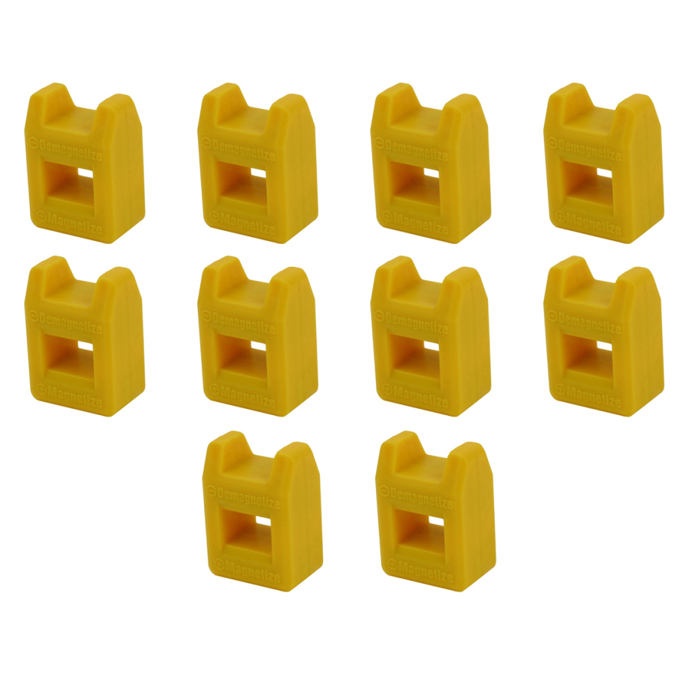 Screwdriver Magnetizer Degaussing Demagnetizer Magnetic Yellow 4712844927790