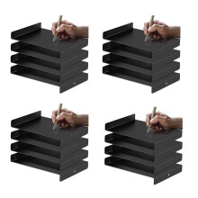 4Pcs Bench Hook and Inking Plate for Block Printing Carving