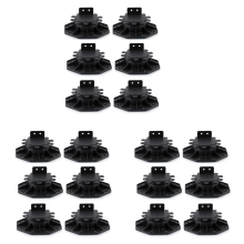 6 Pcs Joist Support Pedestals, Decking & Flooring Support Pedestal