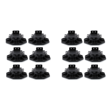 6 Pcs Joist Support Pedestals, Decking & Flooring Support Pedestal