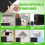 Extra Large Cuttable Air Conditioner Filters,Foam Pad Pre Filter Roll 6