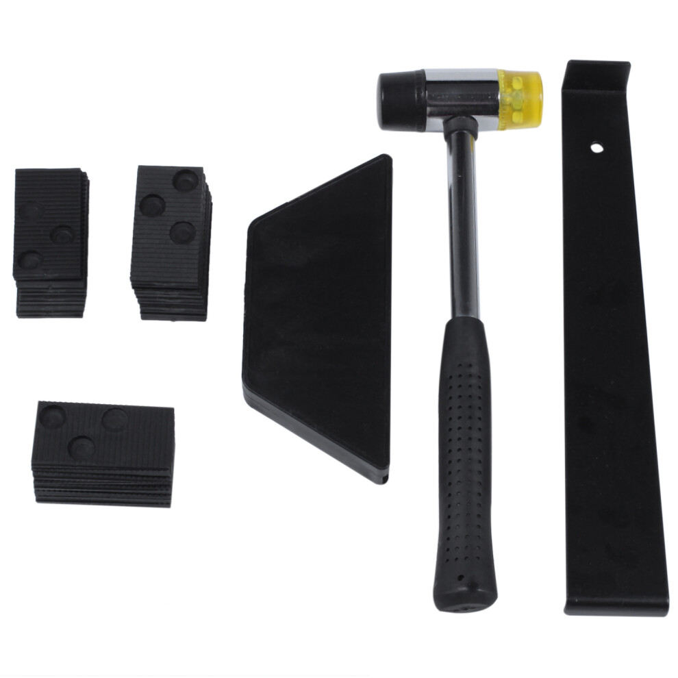 Wood Flooring Kit With 30 Spacers, Tapping Block, Pull Bar And Mallet 4712844900717