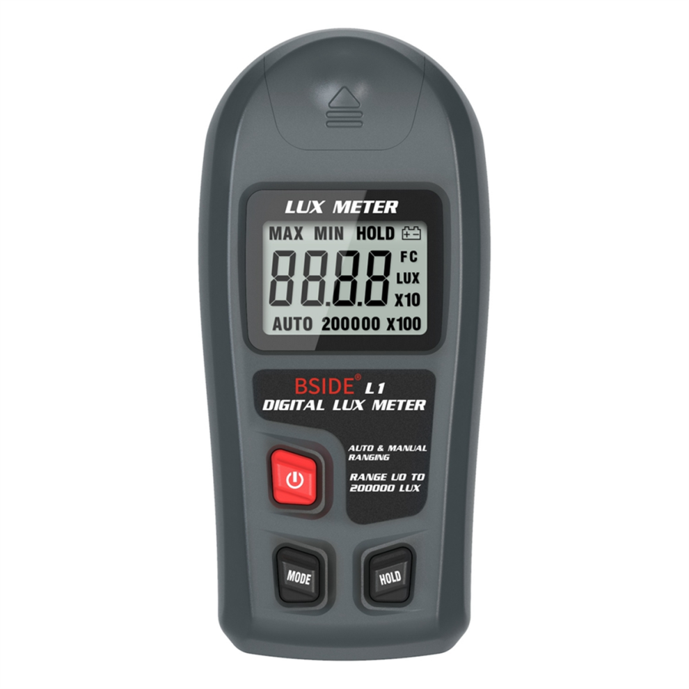 L1 Lux Meter Digital Illuminometer 0-200,000Lux Lcd Meter Light 4712844901080