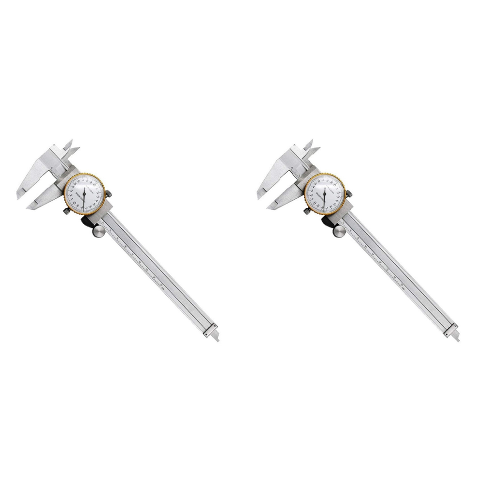 Stainless Steel Vernier Caliper Shockproof Metric Measuring Tool 4712844929466