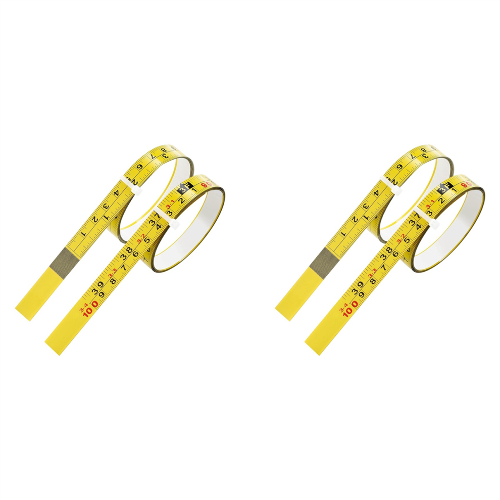 Right To Left Reading 100Cm/39-Inch Imperial And Metric Ruler Tape 4712844902346