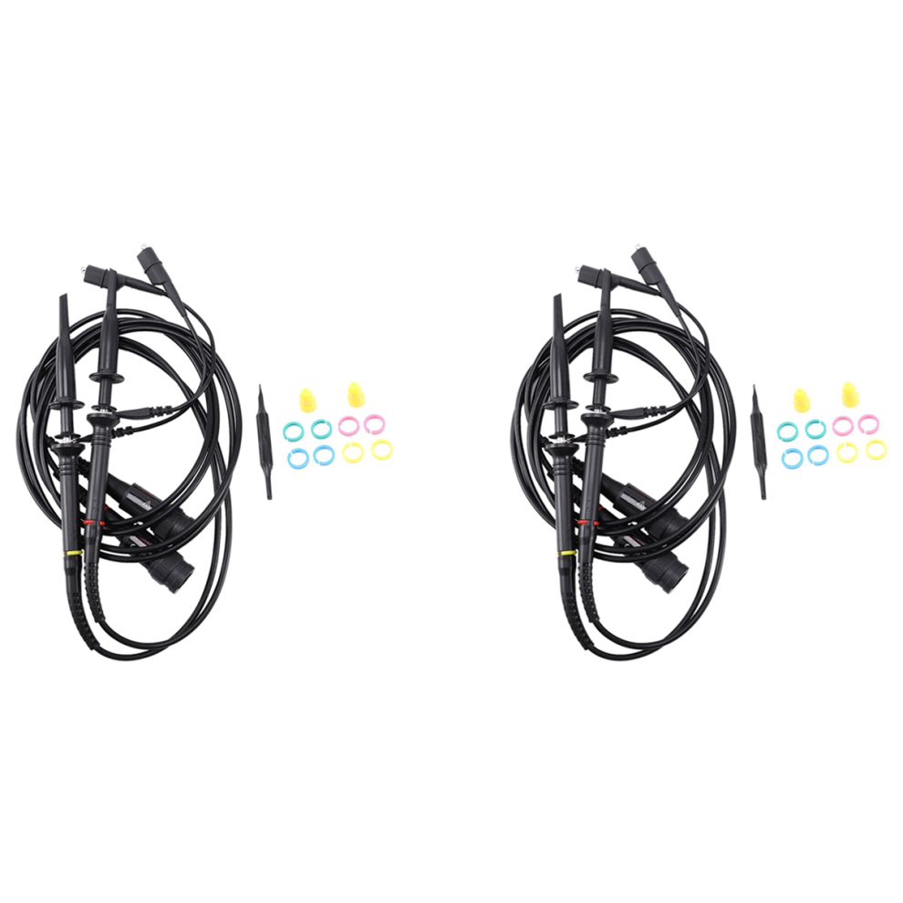 2Pcs P2100 Dc-100Mhz Oscilloscope Probe For Tektronix X1/X10 Kit 4712844901110