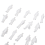 100pcs HO Scale 1:100 White Model People Unpainted Train Figures 4