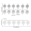 5 Strips 30 Pots Empty Paint Strips, 10Ml/ 0.35Oz Paint Pot Strips 4