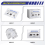 CR80 Card Reader Cleaning Cards, 50PCS Dual Side Card Reader Cleaner 7