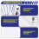 CR80 Card Reader Cleaning Cards, 50PCS Dual Side Card Reader Cleaner 5