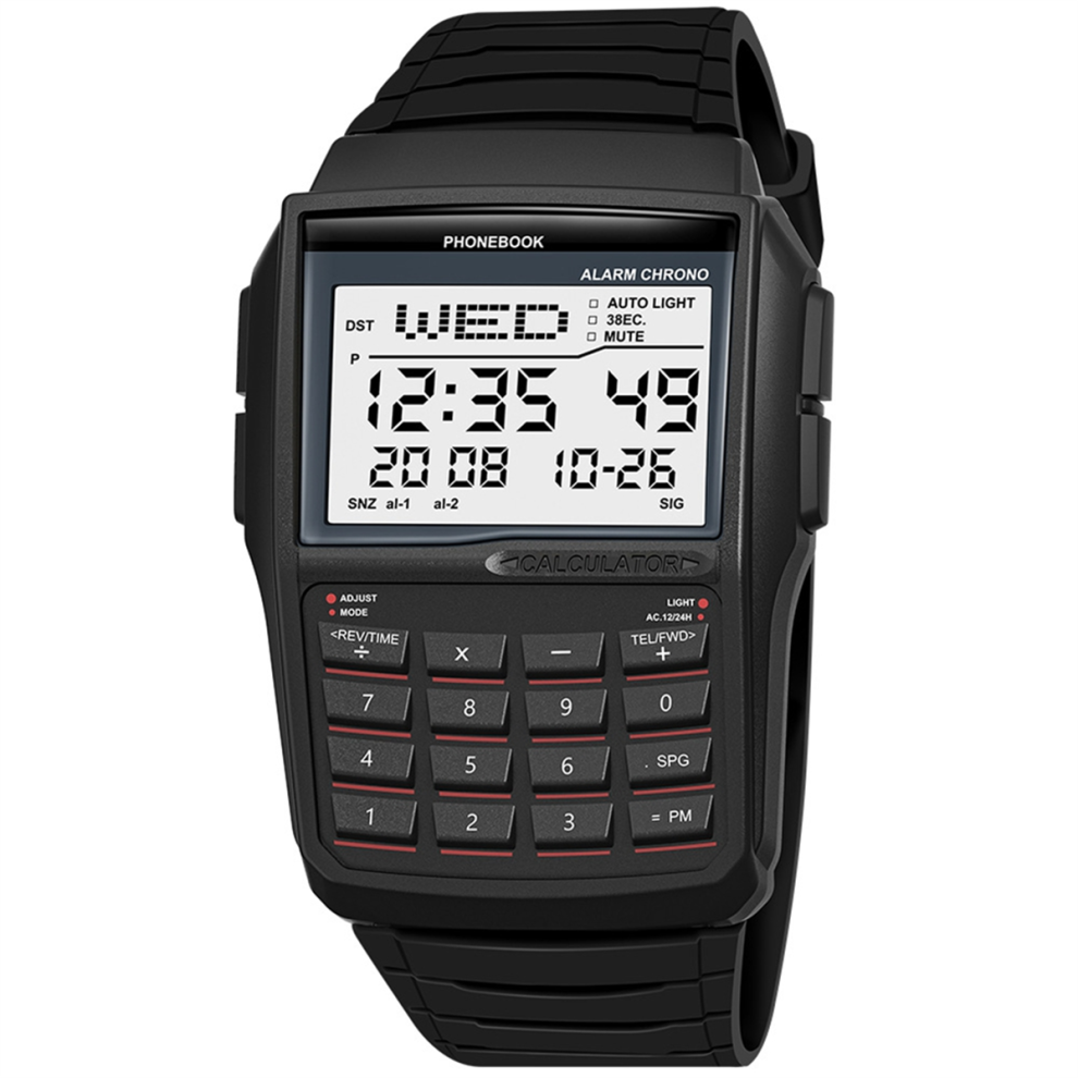 Led Electronic Watch Digital Sports Multifunction Calculator Watch 4712844937669