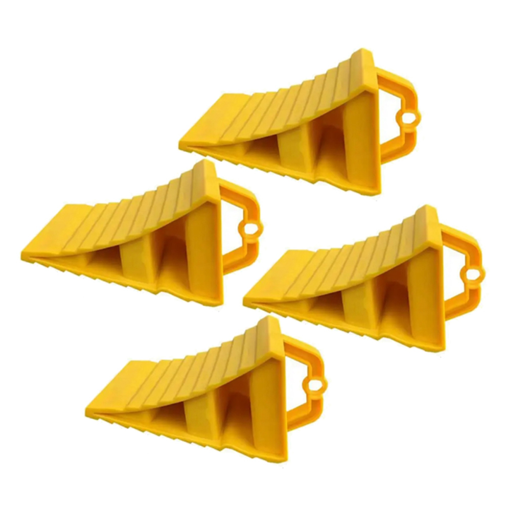 2Pack Portable Wheel Chock With Handles Vehicle Tire Support Pad 4712844934231