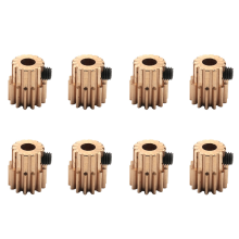 1PC Model Car 14T Motor Gear 0.5M Module R86044 Metal Pinion Gears