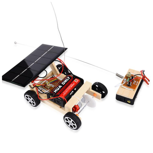 Assemble Solar Car Remote Control RC Car Educational Toys DIY 2