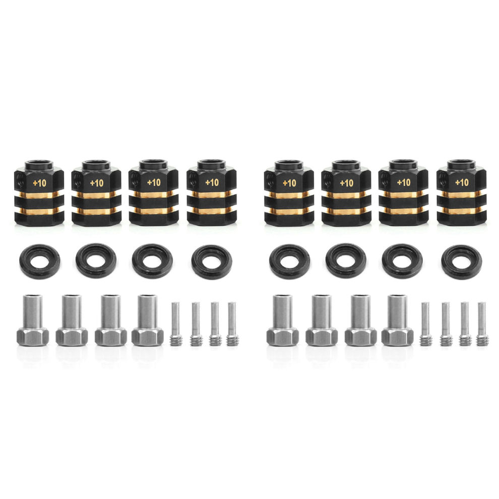 Rc Brass Spacers Wheel Hex Hub Extenders For Trx4 Trx6 Wheels(+10Mm) 4712844962098