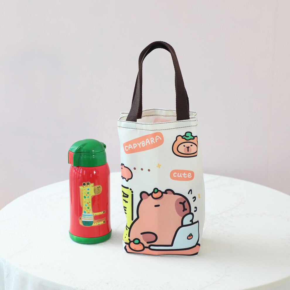 (Pumpkin Work, Small) Canvas Capybara Travel Bag With Multipurpose Design For And Storage Outdoors-image-OPC-PJ9CZQM-NEW