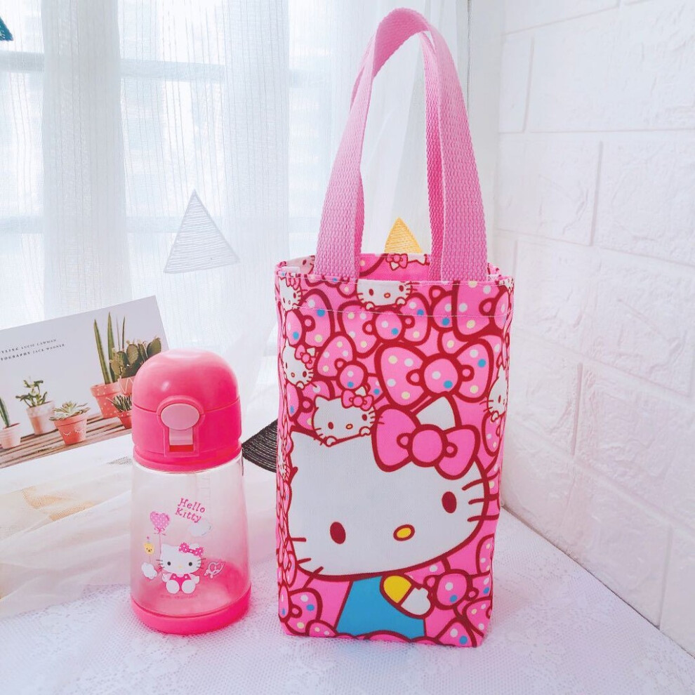 (Butterfly Bow Dot KT) Snoopy Chan Shin Cartoon Insulated Canvas Bag For Picnic And Casual Carrying-image-OPC-PJ9CZTC-NEW